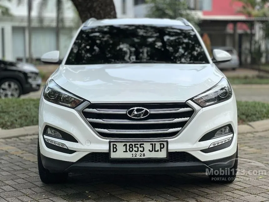 Jual Mobil Hyundai Tucson 2018 GLS 2.0 di Banten Automatic SUV Putih Rp 200.000.000