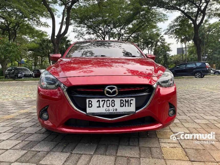 Jual Mobil Mazda 2 2016 R 1.5 di Banten Automatic Hatchback Merah Rp 165.000.000