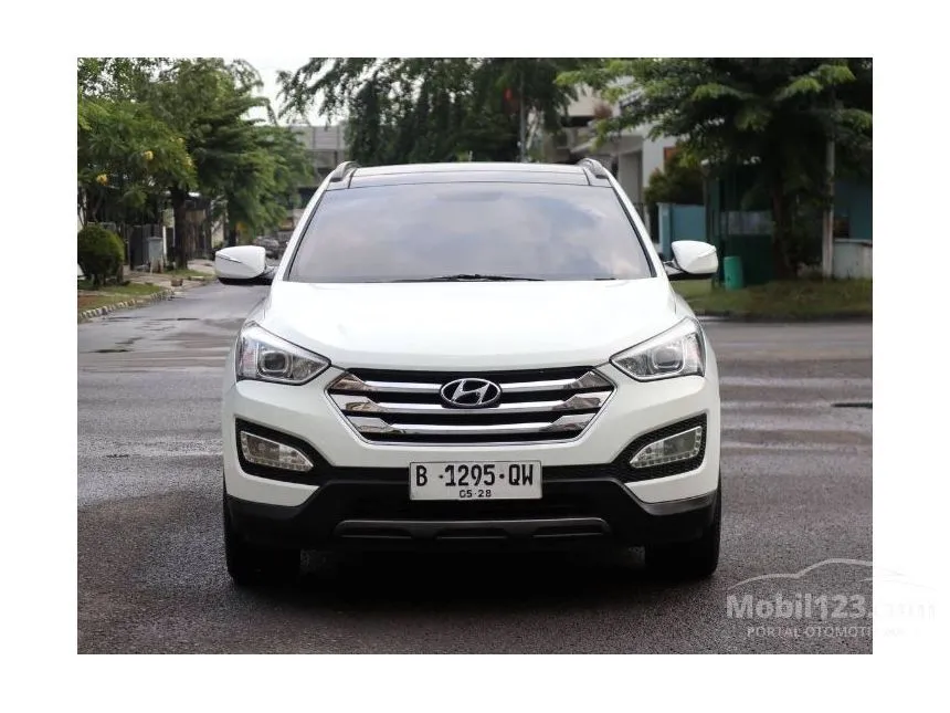 Jual Mobil Hyundai Santa Fe 2013 CRDi 2.2 di DKI Jakarta Automatic SUV Putih Rp 205.000.000