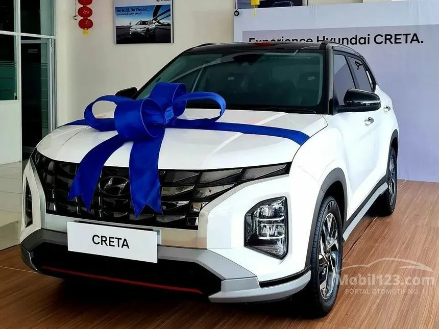 Jual Mobil Hyundai Creta 2024 Prime 1.5 di DKI Jakarta Automatic Wagon Putih Rp 396.800.000