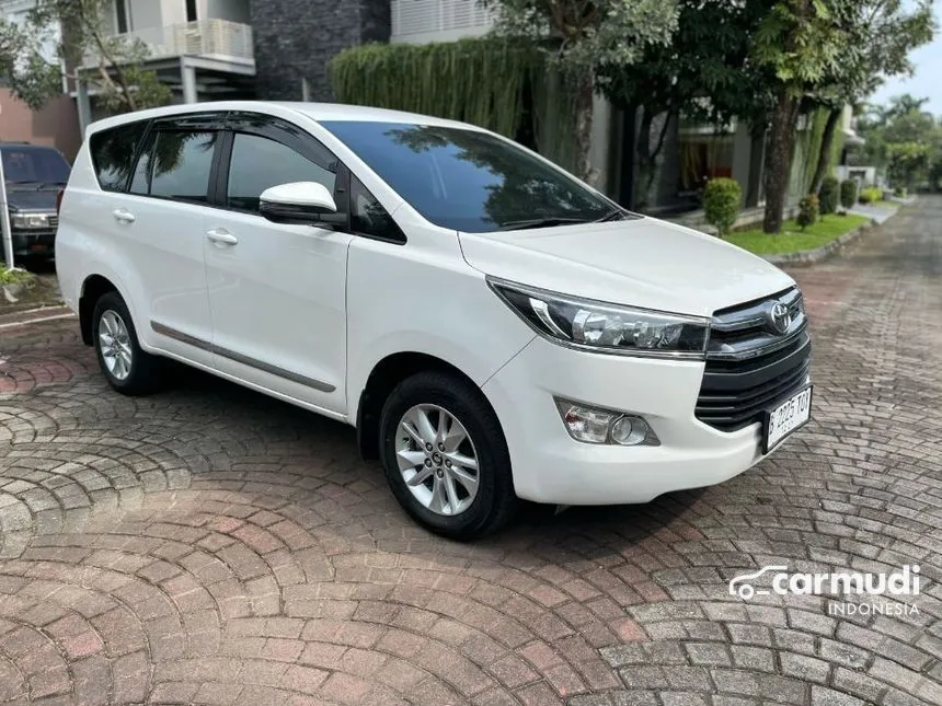 Jual Mobil Toyota Kijang Innova 2017 G 2.4 di Yogyakarta Automatic MPV Putih Rp 305.000.000