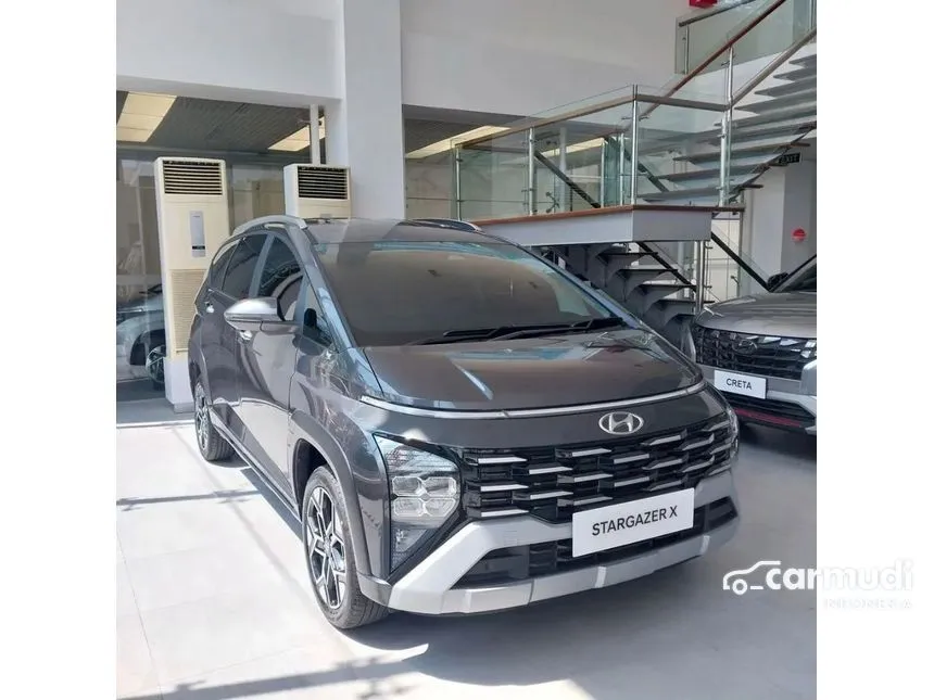 Jual Mobil Hyundai Stargazer X 2024 Prime 1.5 di Jawa Barat Automatic Wagon Abu