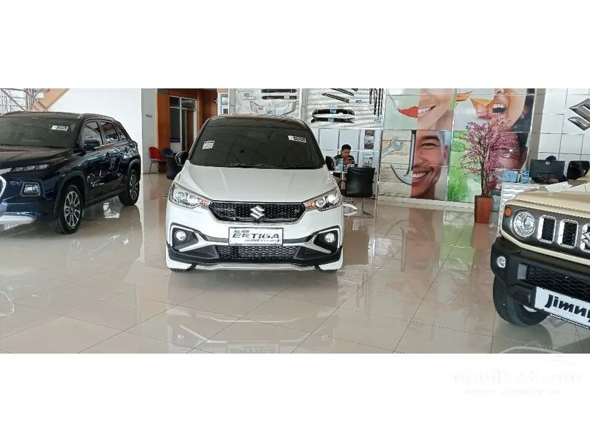 Jual Mobil Suzuki Ertiga 2024 Hybrid Cruise 1.5 di Banten Automatic MPV Putih Rp 160.000.000