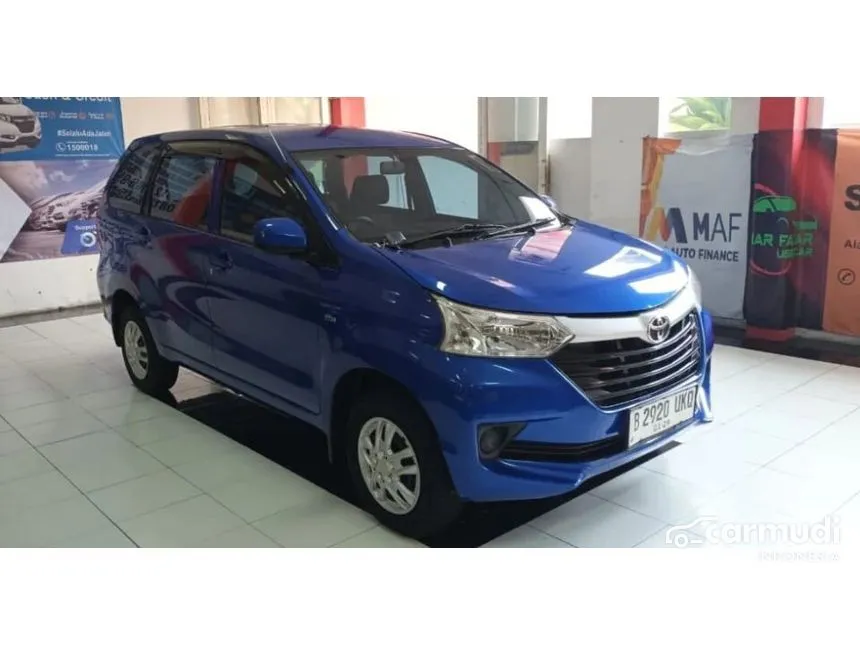 Jual Mobil Toyota Avanza 2018 E 1.3 di Jawa Timur Manual MPV Biru Rp 117.000.000