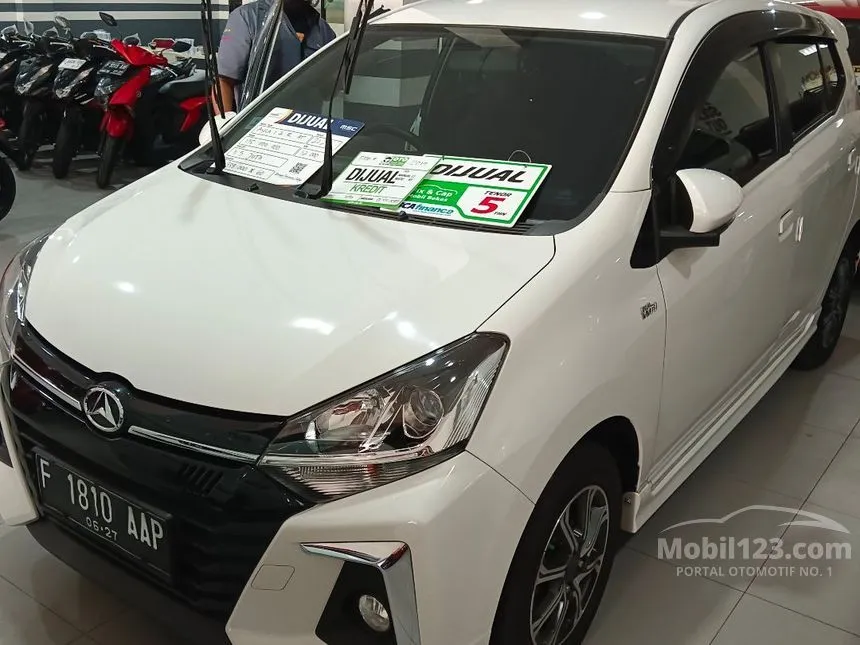 Jual Mobil Daihatsu Ayla 2022 R 1.2 di Jawa Barat Automatic Hatchback Putih Rp 135.000.000