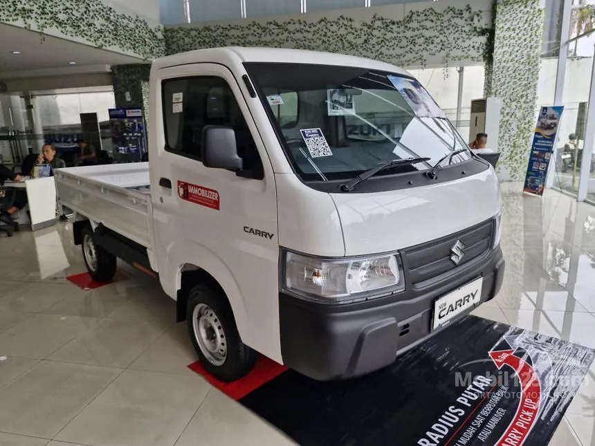 Jual Mobil Suzuki Carry 2024 Pick Up Flat Deck 1.5 di Jawa Timur Manual Lorry Putih Rp 135.000.000