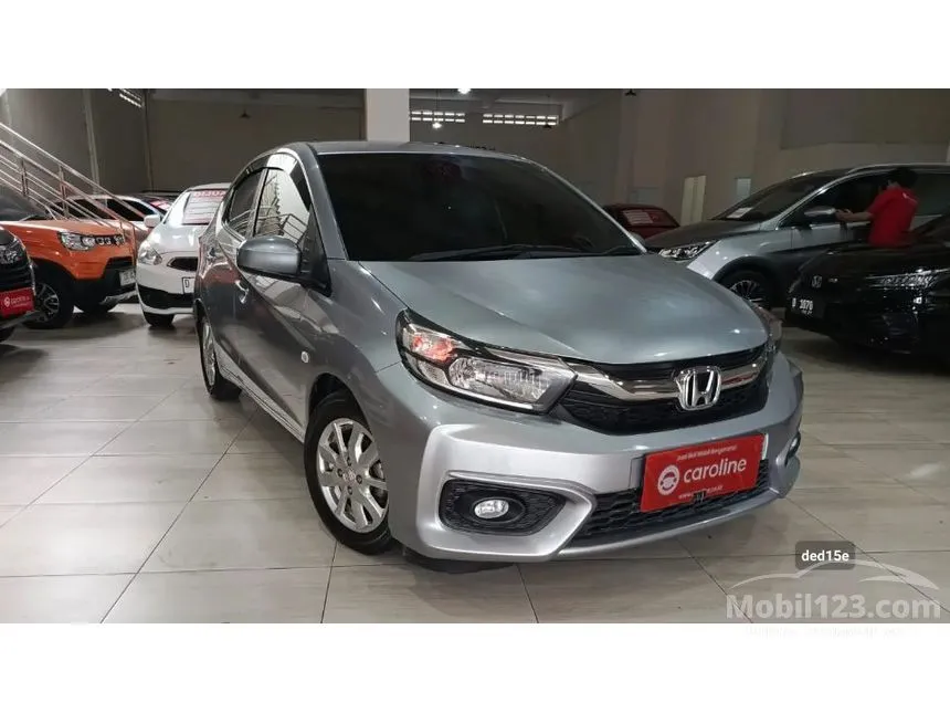 Jual Mobil Honda Brio 2021 Satya E 1.2 di Jawa Barat Automatic Hatchback Abu