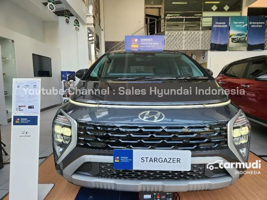Jual Mobil Hyundai Stargazer 2024 Prime 1.5 di Jawa Barat Automatic Wagon Abu