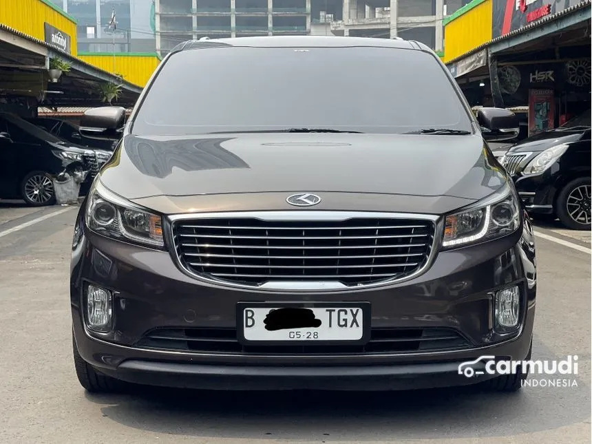 Jual Mobil KIA Grand Sedona 2017 Ultimate 3.3 di DKI Jakarta Automatic MPV Coklat Rp 350.000.000