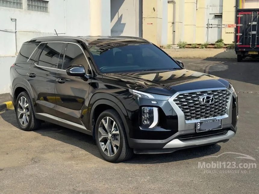 Jual Mobil Hyundai Palisade 2021 Signature 2.2 di DKI Jakarta Automatic Wagon Hitam Rp 665.000.000