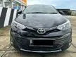 Jual Mobil Toyota Vios 2018 G 1.5 di DKI Jakarta Automatic Sedan Hitam Rp 155.000.000