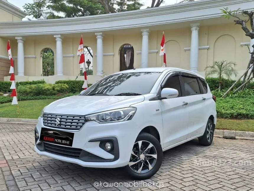 Jual Mobil Suzuki Ertiga 2019 GX 1.5 di Banten Automatic MPV Putih Rp 160.000.000