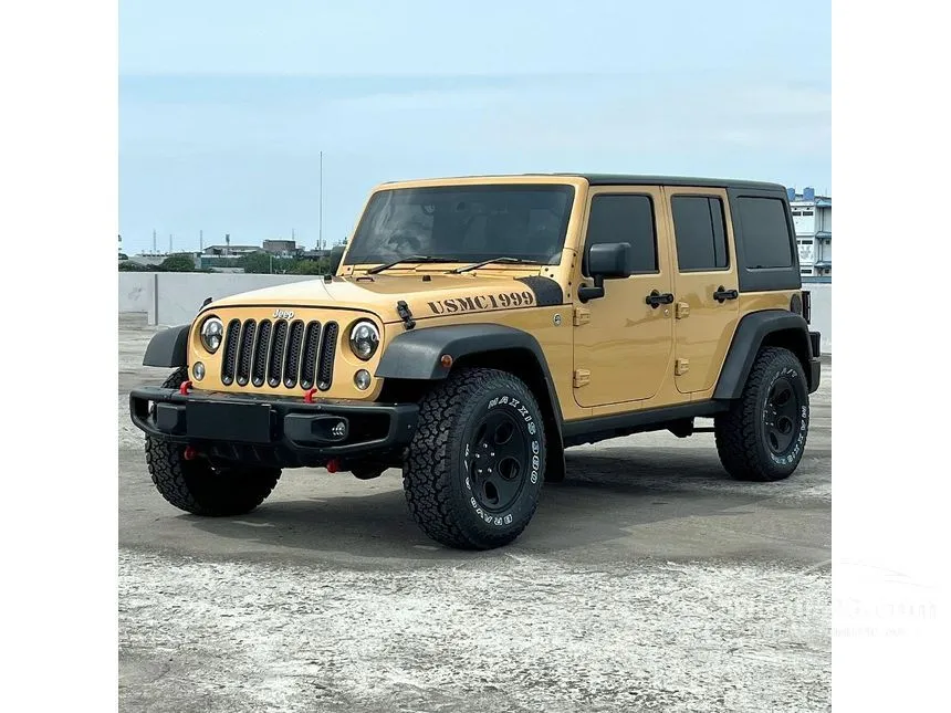 Jual Mobil Jeep Wrangler 2014 Rubicon Unlimited 4 Door 3.6 di DKI Jakarta Automatic SUV Coklat Rp 950.000.000
