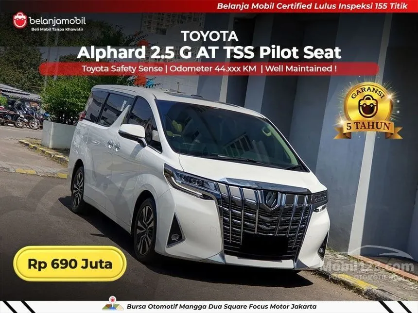 2021 Toyota Alphard G MPV