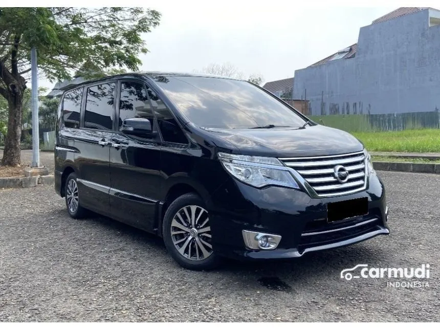 Jual Mobil Nissan Serena 2017 Highway Star 2.0 di Jawa Barat Automatic MPV Hitam Rp 185.000.000