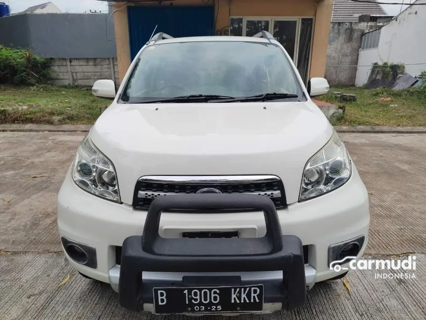 Jual Mobil Daihatsu Terios 2012 TX 1.5 di Jawa Barat Automatic SUV Putih Rp 110.000.000