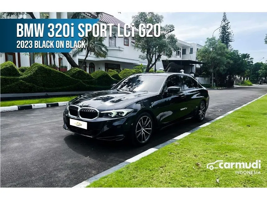Jual Mobil BMW 320i 2023 Sport 2.0 di Banten Automatic Sedan Hitam Rp 795.000.000