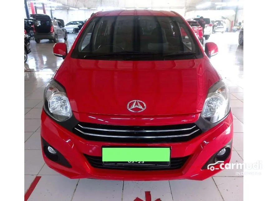 Jual Mobil Daihatsu Ayla 2018 X 1.0 di Banten Automatic Hatchback Merah Rp 103.000.000
