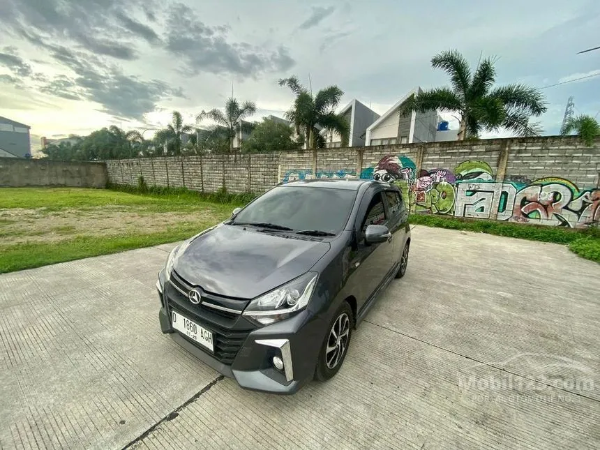 Jual Mobil Daihatsu Ayla 2018 R 1.2 di Jawa Barat Automatic Hatchback Abu