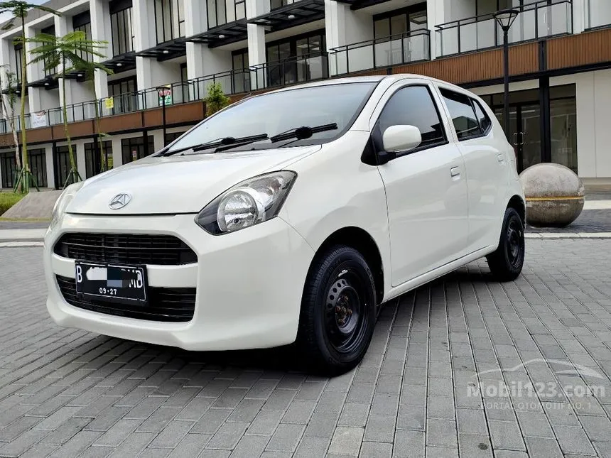 Jual Mobil Daihatsu Ayla 2014 D+ 1.0 di Banten Manual Hatchback Putih Rp 63.000.000