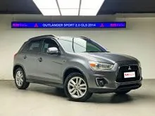 2014 Mitsubishi Outlander Sport 2.0 GLS SUV AT Low KM Rawatan
