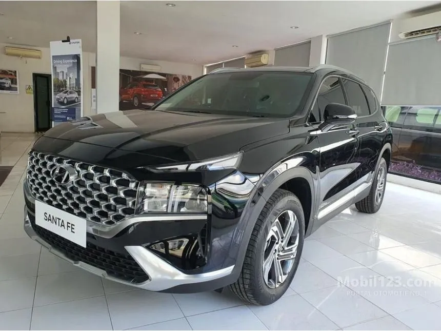 Jual Mobil Hyundai Santa Fe 2024 Prime 2.5 di Banten Automatic SUV Hitam Rp 585.000.000