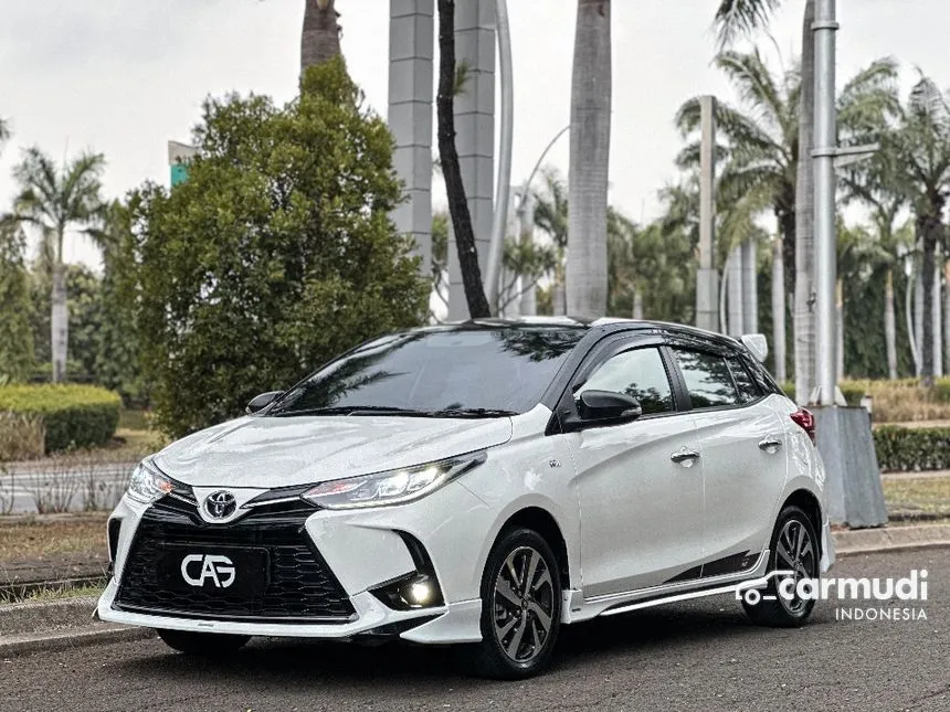 Jual Mobil Toyota Yaris 2021 S GR Sport 1.5 di Jawa Barat Automatic Hatchback Putih Rp 222.000.000