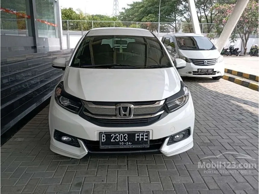 Jual Mobil Honda Mobilio 2019 E 1.5 di Banten Automatic MPV Putih Rp 161.000.000