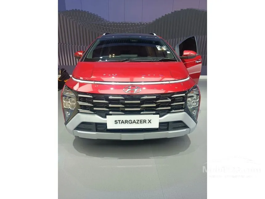 Jual Mobil Hyundai Stargazer X 2024 Prime 1.5 di Banten Automatic Wagon Merah Rp 320.800.000