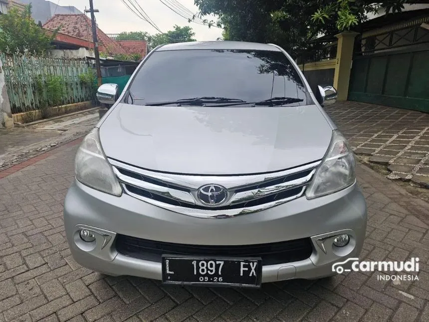 Jual Mobil Toyota Avanza 2012 G 1.3 di Jawa Timur Automatic MPV Silver Rp 115.000.000