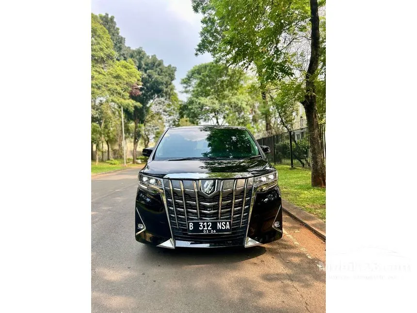 Jual Mobil Toyota Alphard 2020 G 2.5 di Banten Automatic Van Wagon Hitam Rp 830.000.000