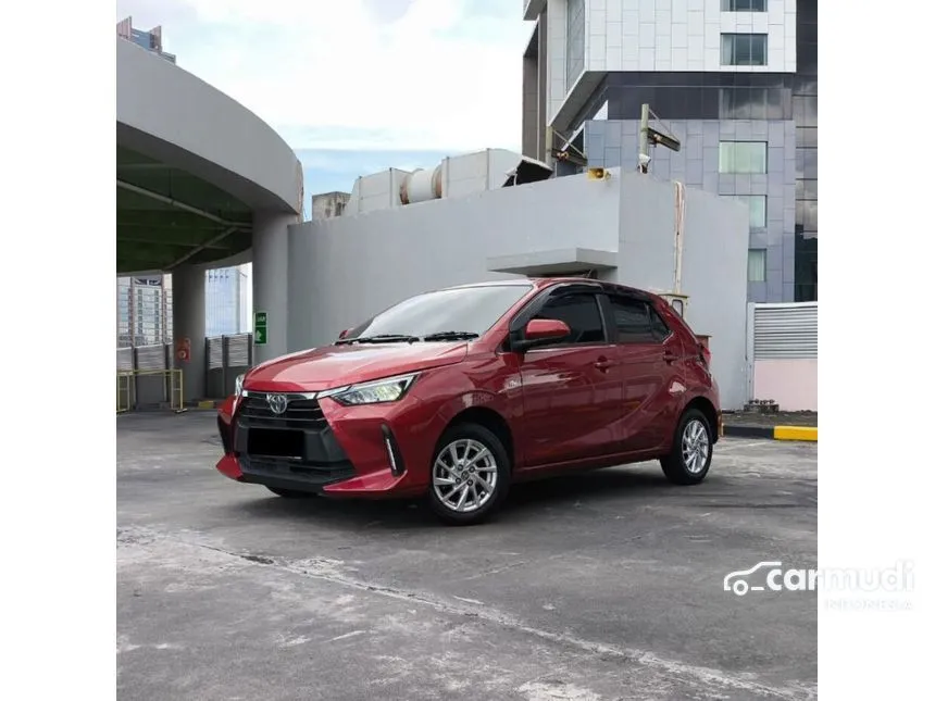 Jual Mobil Toyota Agya 2023 G 1.2 di DKI Jakarta Automatic Hatchback Merah Rp 134.000.000