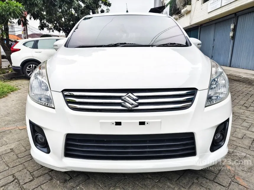 Jual Mobil Suzuki Ertiga 2014 GX 1.4 di Banten Automatic MPV Putih Rp 116.500.000
