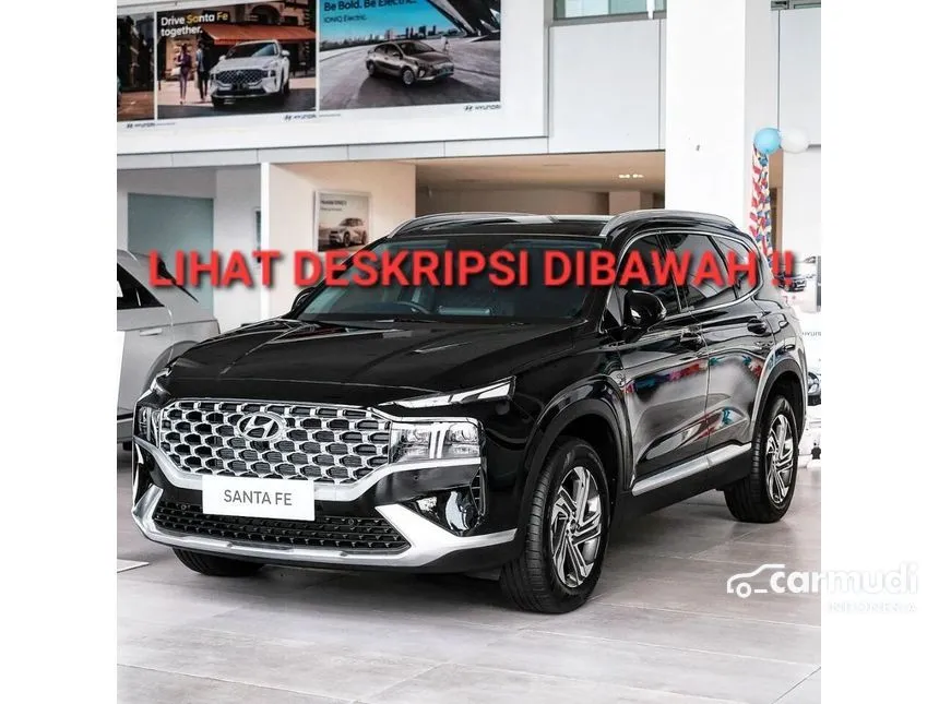Jual Mobil Hyundai Santa Fe 2024 CRDi Prime 2.2 di DKI Jakarta Automatic SUV Hitam Rp 5.000.000