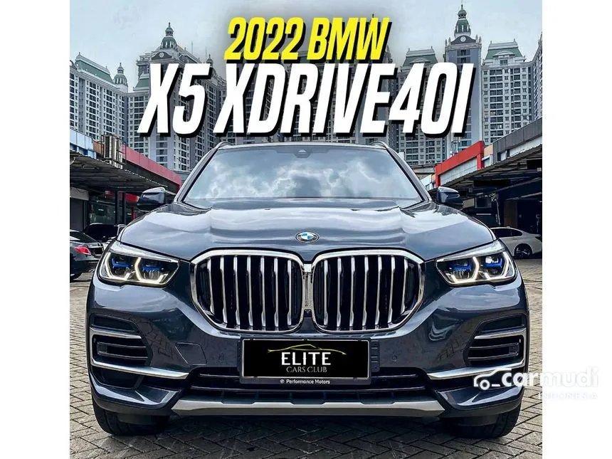 Jual Mobil BMW X5 2022 xDrive40i xLine 3.0 di DKI Jakarta Automatic SUV Abu