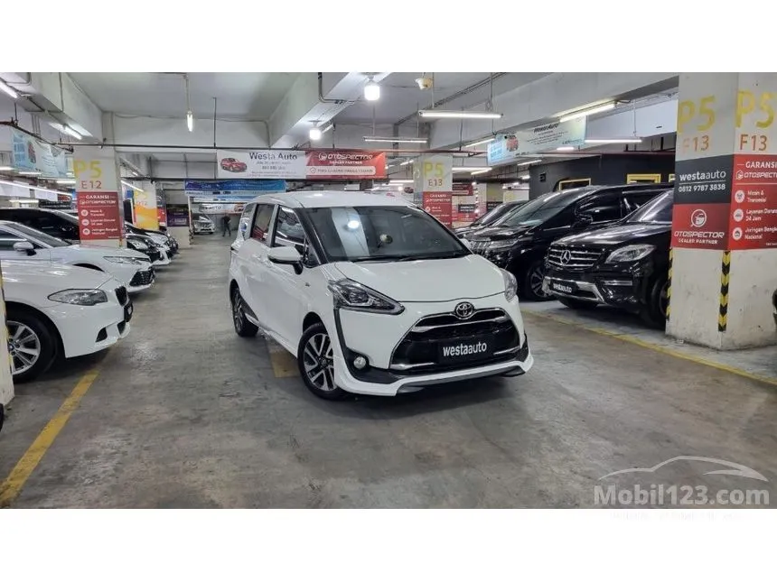 Jual Mobil Toyota Sienta 2017 Q 1.5 di DKI Jakarta Automatic MPV Putih Rp 163.000.000