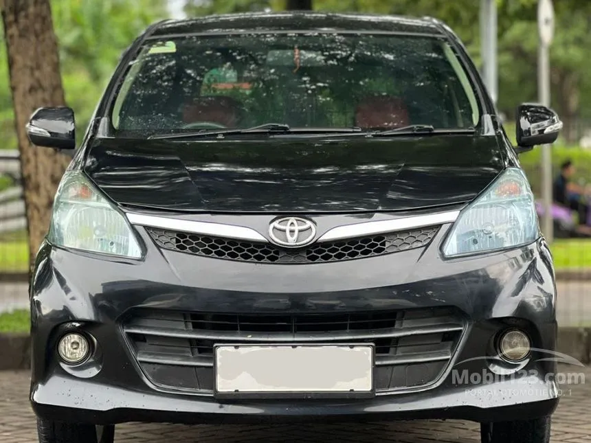Jual Mobil Toyota Avanza 2012 Veloz 1.5 di Banten Automatic MPV Hitam Rp 115.000.000