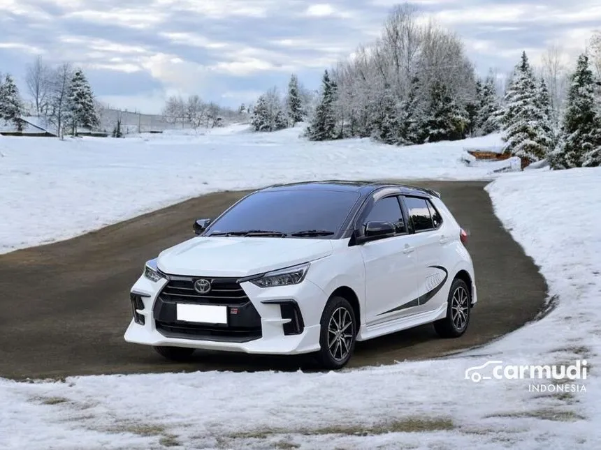 Jual Mobil Toyota Agya 2023 GR Sport 1.2 di Jawa Timur Automatic Hatchback Putih Rp 205.000.000