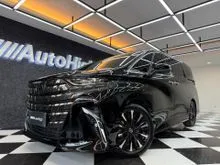 2024 Toyota Alphard 2.5 G (Non Premium Color) MPV [Km4.000] Reg 2025 Black On Black Sunroof Pilot Seat Heater Seat ATPM Warranty #AUTOHIGH #BEST VALUE