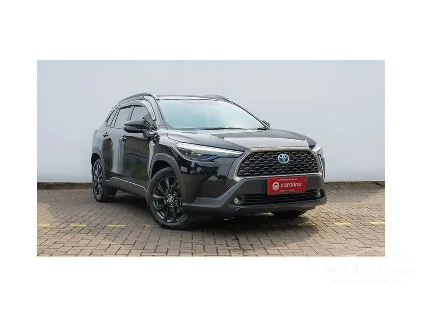 Jual Mobil Toyota Corolla Cross 2021 Hybrid 1.8 di Jawa Barat Automatic Wagon Hitam Rp 99.000.000