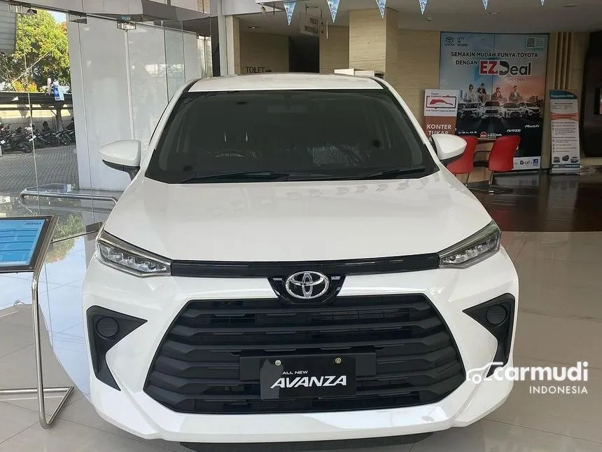 Jual Mobil Toyota Avanza 2024 E 1.3 di Banten Automatic MPV Putih Rp 213.700.000