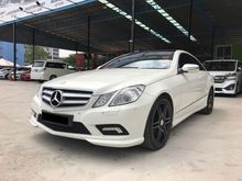 2009 Mercedes-Benz E350 CGI AMG Coupe AMG 3.5 (A) 7 SPEED WHITE PADDLE SHIFT
