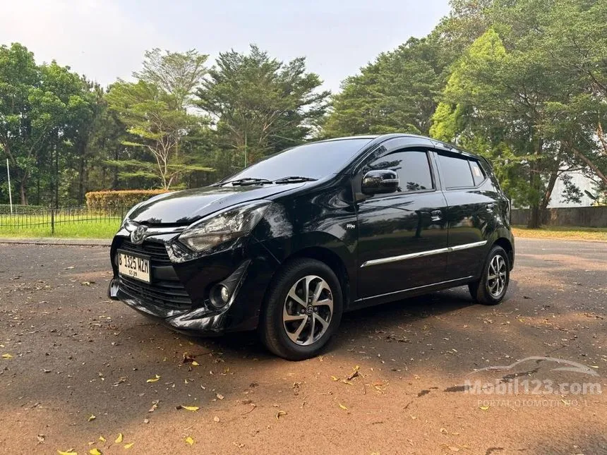 Jual Mobil Toyota Agya 2018 G 1.2 di Banten Manual Hatchback Hitam Rp 98.000.000