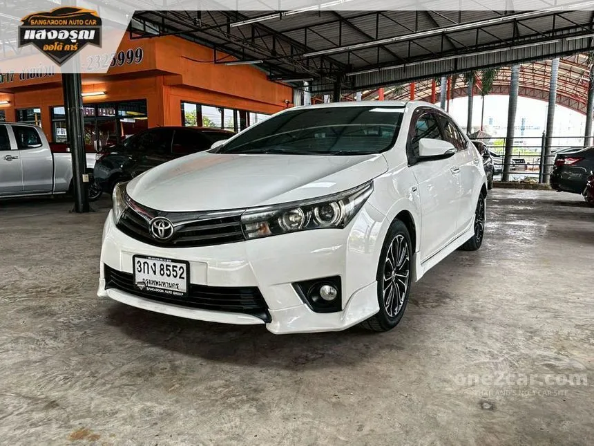 2014 Toyota Corolla Altis Esport Sedan