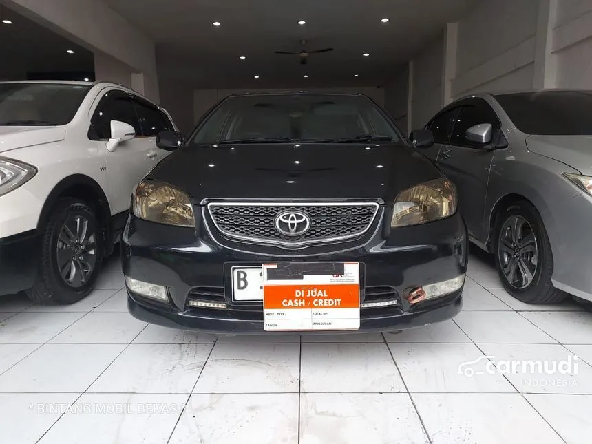 Jual Mobil Toyota Vios 2005 G 1.5 di Jawa Barat Automatic Sedan Hitam Rp 70.000.000