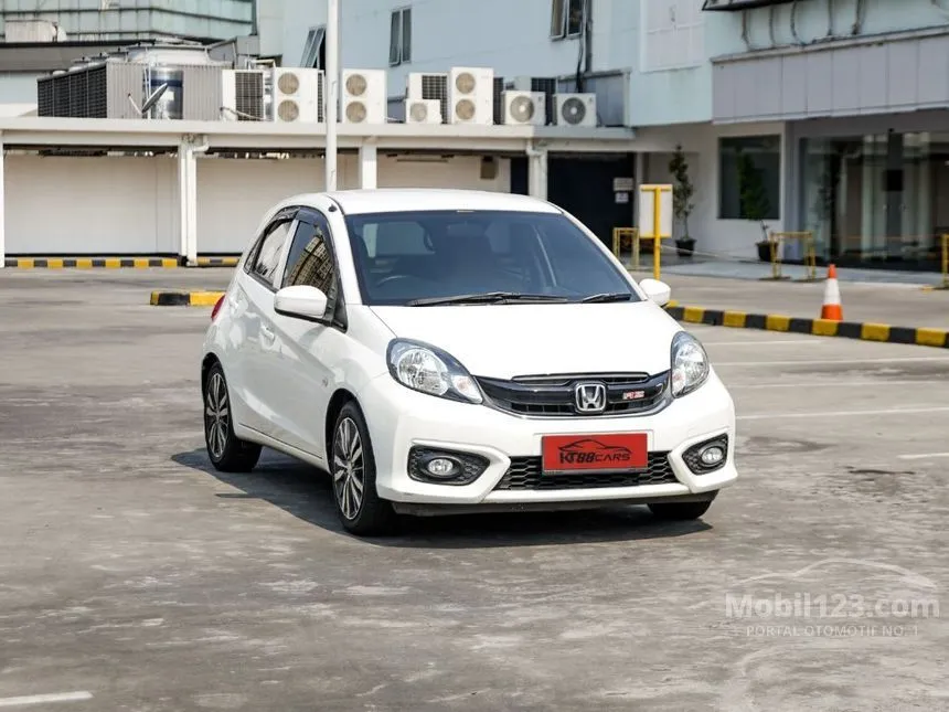 Jual Mobil Honda Brio 2016 Satya E 1.2 di DKI Jakarta Automatic Hatchback Putih Rp 120.000.000