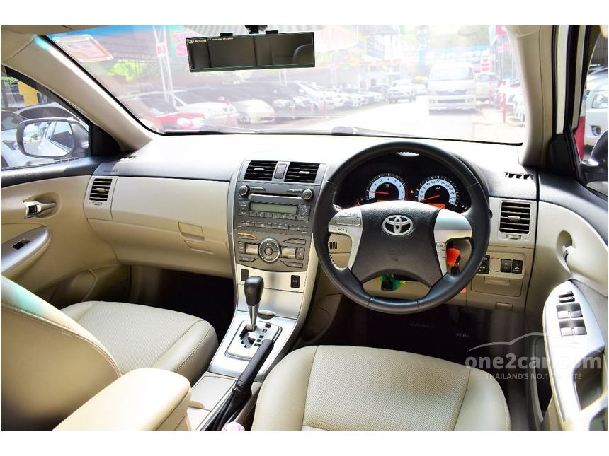Toyota Corolla Altis 2011 G 1 8 In กร งเทพและปร มณฑล Automatic Sedan ส ขาว For 419 000 Baht 5200118 One2car Com