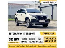 2025 Toyota Rush 1.5 GR Sport SUV Matic Putih Mobil Istimewa Siap Pakai Low KM