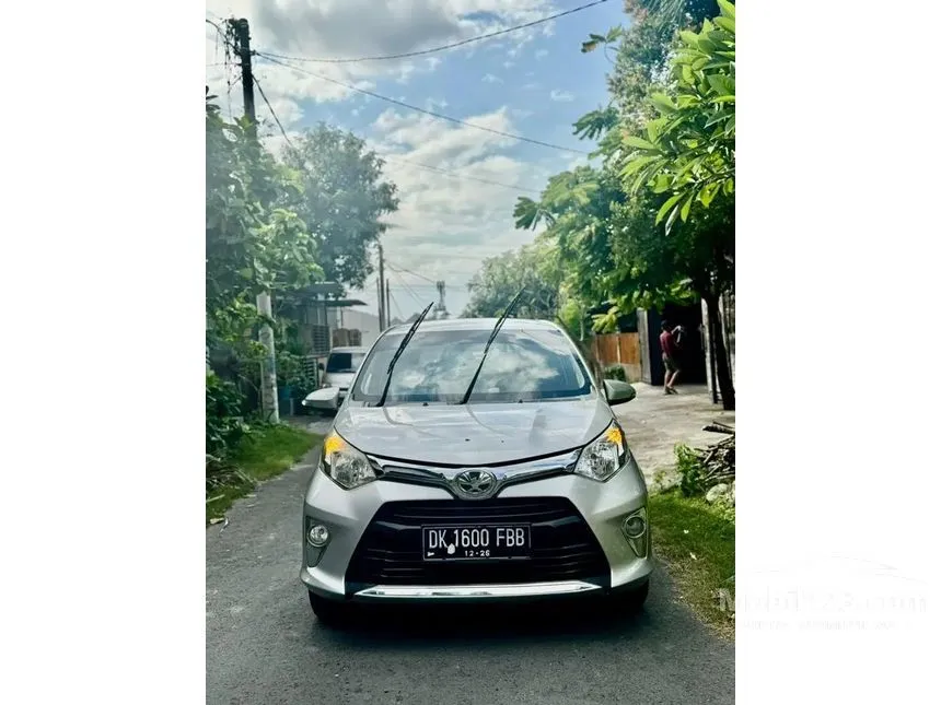 Jual Mobil Toyota Calya 2016 G 1.2 di Bali Automatic MPV Silver Rp 119.000.000