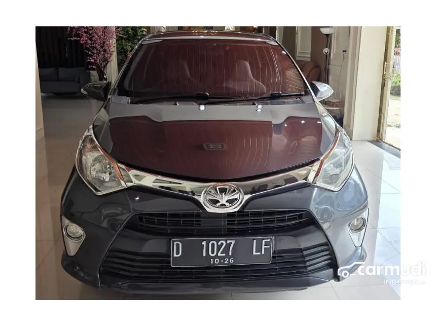 Jual Mobil Toyota Calya 2016 G 1.2 di Jawa Barat Automatic MPV Hitam Rp 108.000.000